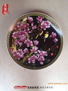 景德鎮(zhèn)精品手繪青花紀(jì)念盤(pán) 傳承千年的藝術(shù)饋贈(zèng)